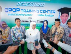 Resmikan OPOP Training Center ITS Surabaya, Gubernur Khofifah : Perkuat Ekonomi Pesantren