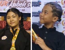 Cerita Dibalik Sukses Khayla dan Aqila Raih Medali Emas Pencak Silat Bupati Cup