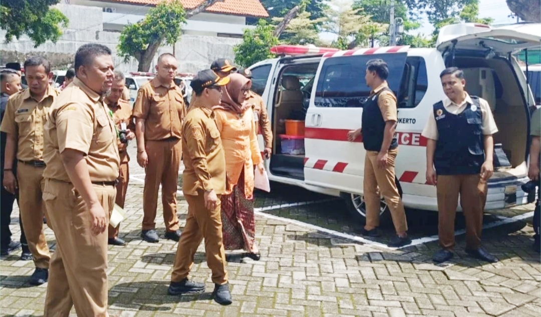 Dinkes Kab. Mojokerto  Gelar Apel  Siaga Tim Kesehatan, Pastikan Siap Layanan Liburan Nataru