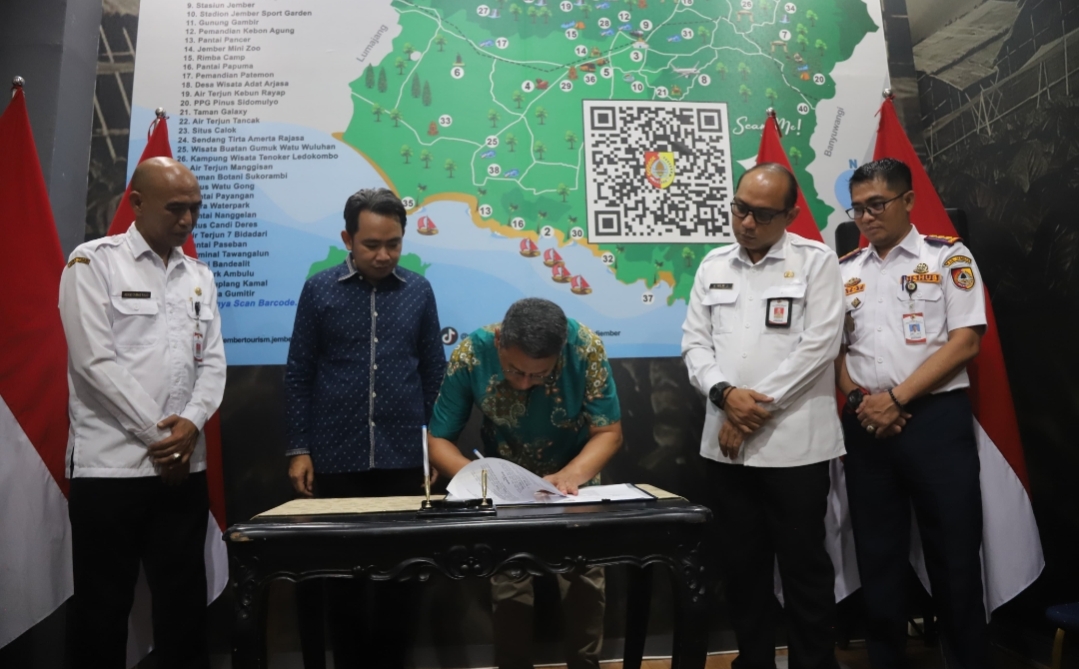 Kado hari jadi ke- 97 Kabupaten Jember, Pemerintah Kabupaten Jember kembali perpanjang kontrak penerbangan dengan Fly Jaya rute Jember - Jakarta, Rabu(31/12/2025)