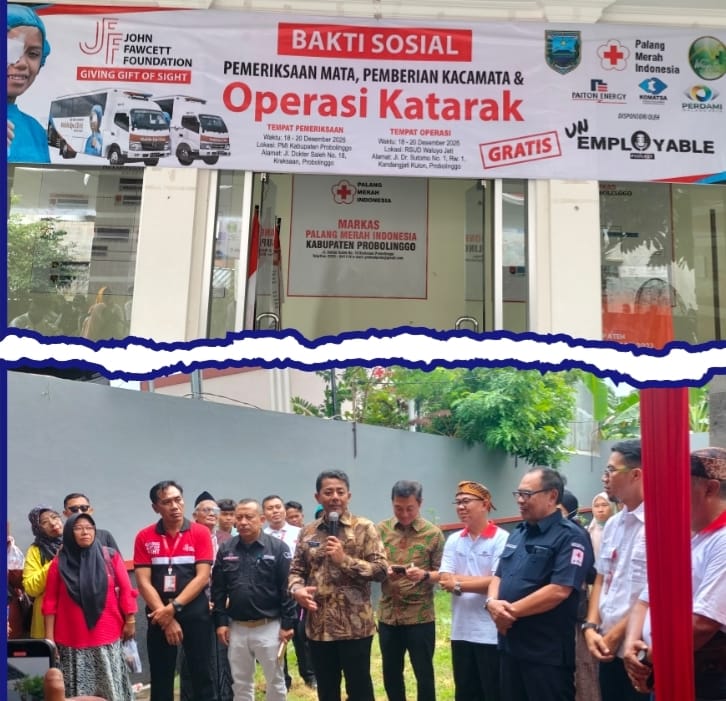 Bupati Probolinggo, Muhammad Haris Fathony, menegaskan pentingnya program pelayanan kesehatan sebagai upaya menghadirkan keberkahan sekaligus meningkatkan kualitas hidup masyarakat.