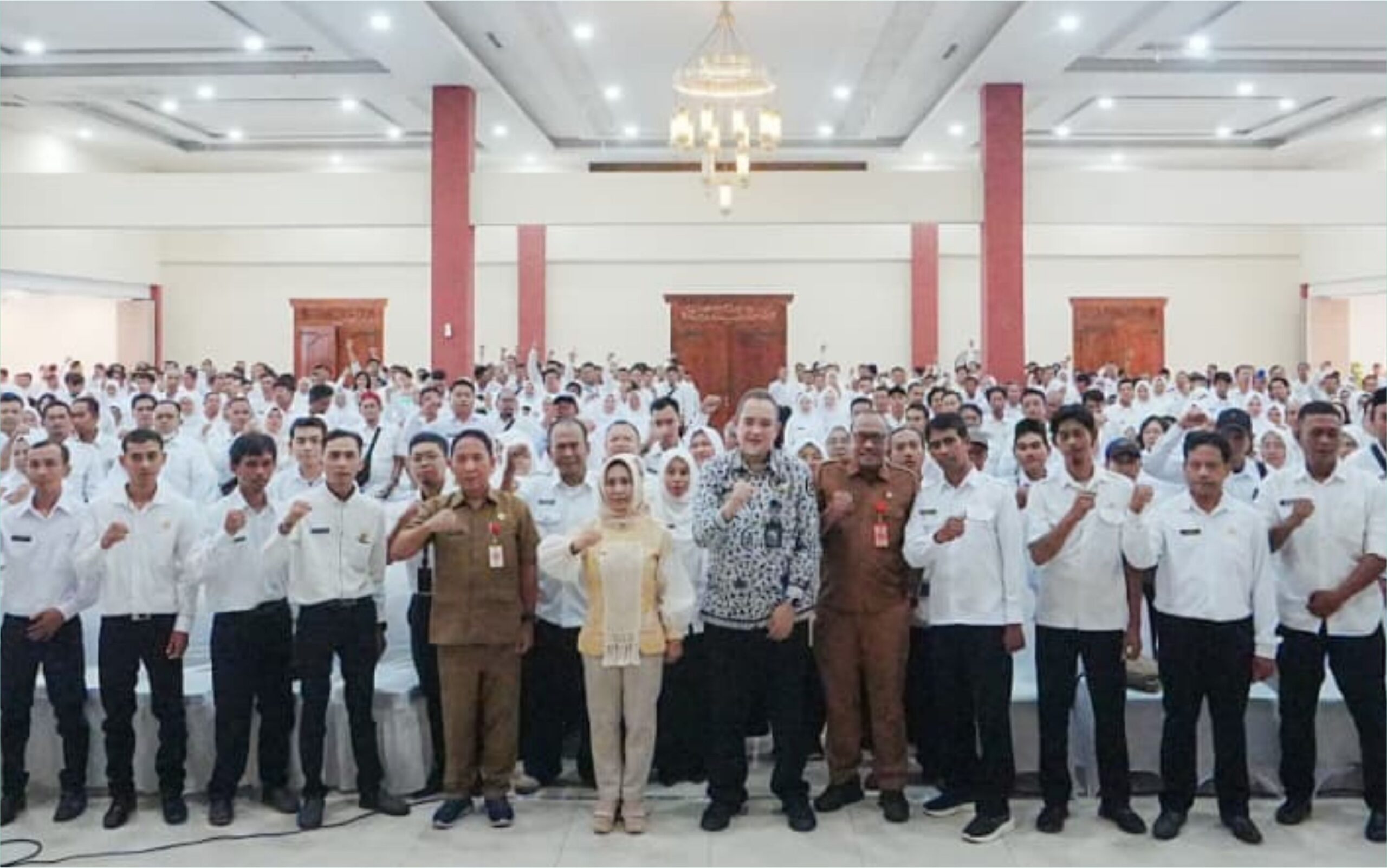 Ribuan Pegawai PPPK Paruh Waktu Kota Mojokerto Ikuti Pembekalan 