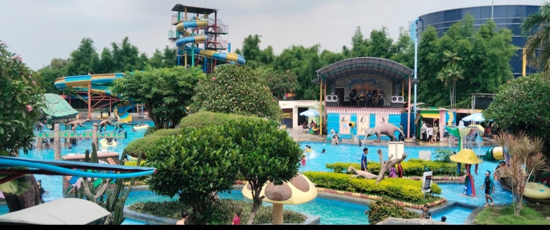 Liburan Tahun Baru, pengunjung Sun City Waterpark Sidoarjo Melonjak 2.500 Orang di Awal Tahun