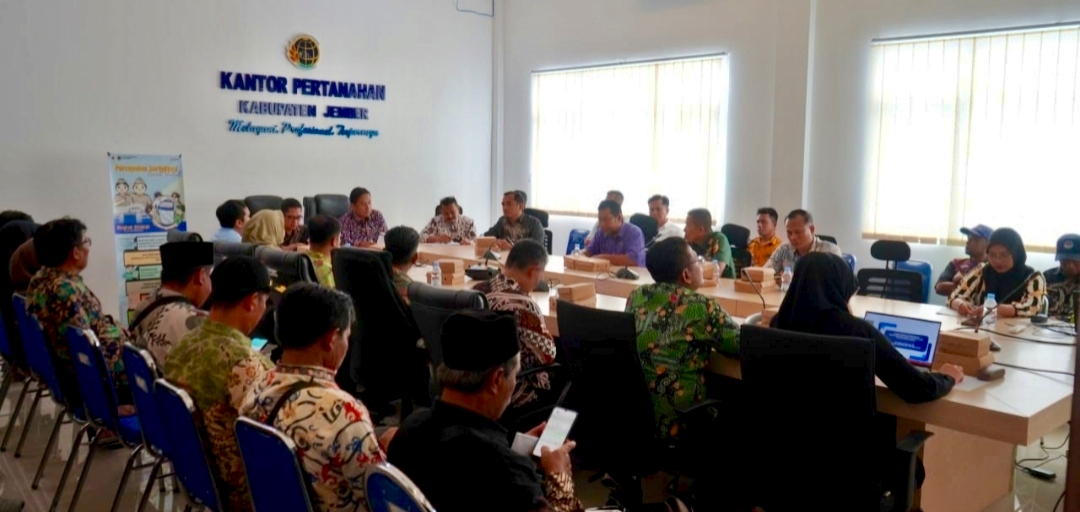 BPN Jember Bentuk Tim GTRA 2026, Perkuat Sinergitas Pemda Dan APH