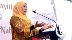 Gubernur Jawa Timur Khofifah Indar Parawansa meresmikan Ruang Vaksinasi Internasional Rumah Sakit Islam (RSI) Masyithoh Bangil, Kabupaten Pasuruan, Minggu (4/1/2026).