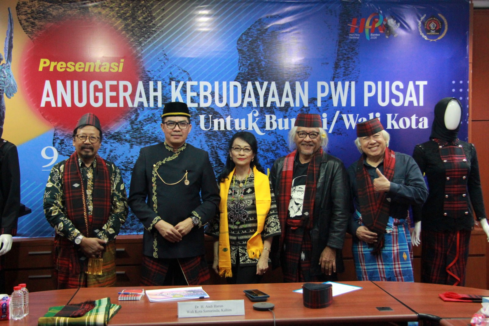 Anugerah Kebudayaan PWI 2026: Kepala Daerah dan Wartawan Raih Trofi Abyakta