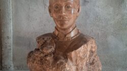 Dua Patung dari Blora untuk Spirit Pers Indonesia