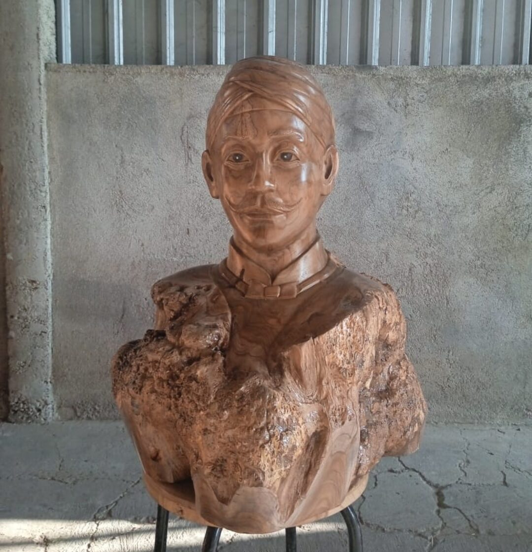 Dua Patung dari Blora untuk Spirit Pers Indonesia